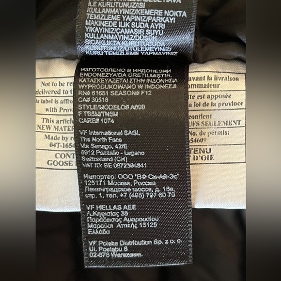 North Face parka small - Picture 6 of 7